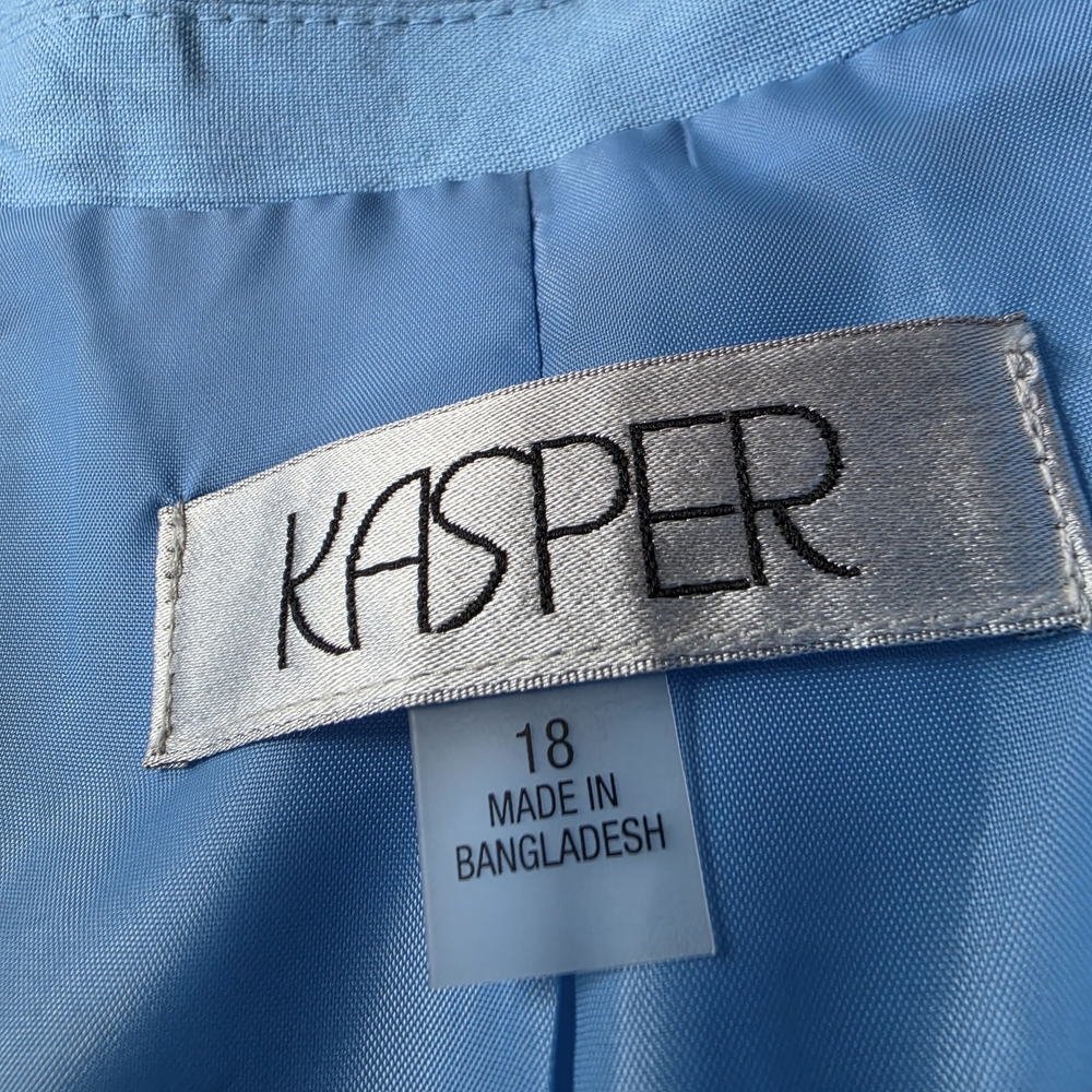 Kasper Light Blue Dress Jacket